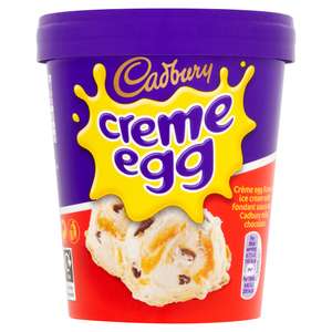 Cadbury Creme Egg Ice Cream Tub 480ml - £1 instore at Iceland, Peckham
