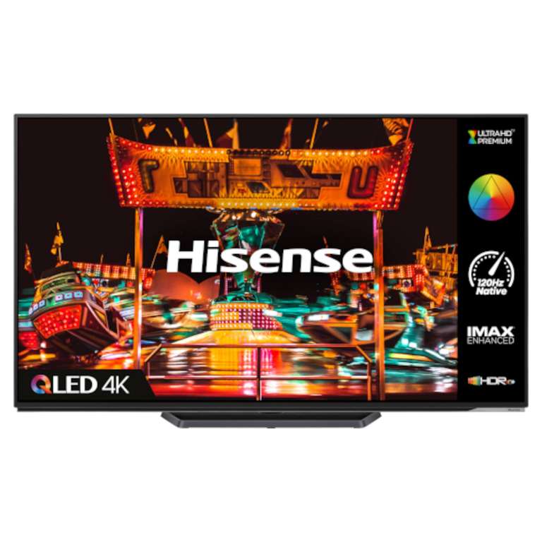 Hisense 55A85HTUK 55" OLED 4K 120Hz TV with Freeview Play