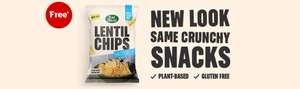 Try Eat Real Salted Lentil chips for free! W/code