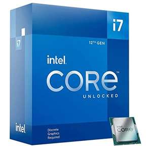Intel Core i7-12700KF Desktop Processor 12 (8P+4E) Cores up to 5.0 GHz Unlocked