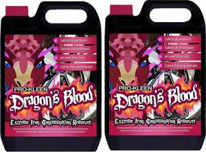 ProKleen Dragon's blood Iron Contamination Fallout Remover Alloy Cleaner Safe On All Wheels 10Ltr - with code - by HSD