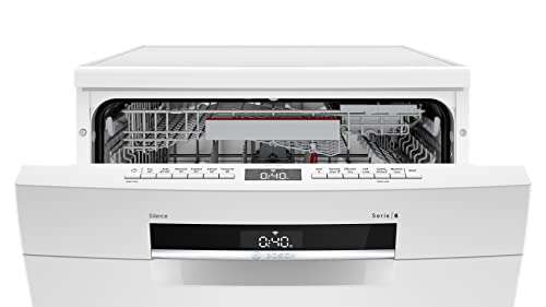Bosch SMS6EDW02G Dishwasher, HomeConnect, 60 cm, White, Serie 6, Freestanding [Energy Class C] £649 at Amazon