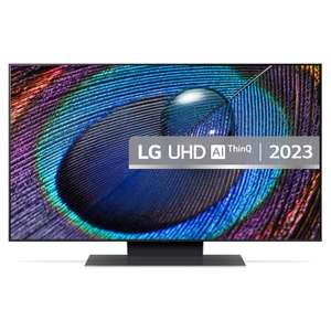 LG 43UR91006LA 43" 4K Ultra HD LED Smart webOS 23 TV w/code sold byHughes Electrical (UK Mainland)