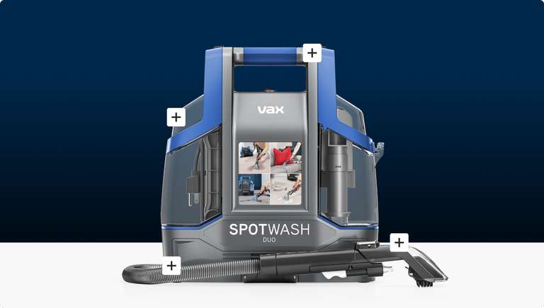 VAX SpotWash Duo Spot Cleaner £109.99 delivered with code @ Vax