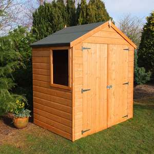Shire 4 x 6ft Shiplap Bute Wooden Garden Shed - £400.00 Delivered @ Wilko