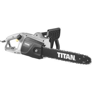 Titan TTL758CHN 2000W 230V Electric 40cm Chainsaw £49.38 with code @ Screwfix