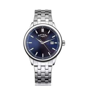 Rotary Men's Stainless Steel Bracelet Watch - £71.99 With Newsletter Code + Free Shipping - @ HSamuel