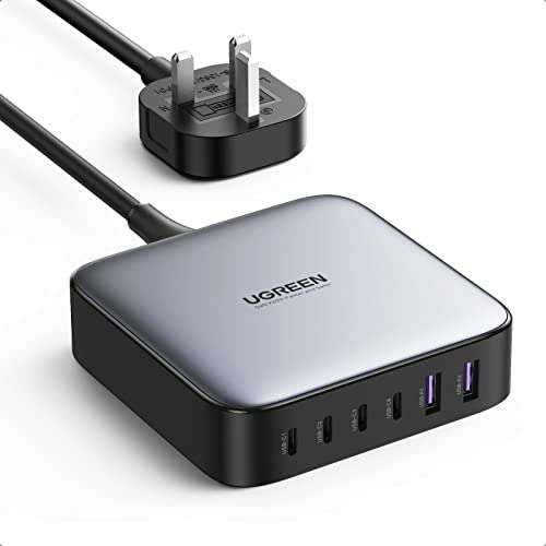 UGREEN Nexode 200W USB C Charger with 100W USB C to C Cable 6 in 1 Fast Charger £100 delivered @ Mymemory