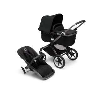 Bugaboo Fox 3 Seat And Carrycot Pushchair- Black - £702.45 with discount at checkout @ Boots