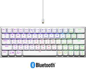 Cooler Master SK622 RGB Hybrid Bluetooth Wireless/Wired White(brown switches) £39.99/Cooler Master SK620 RGB Wired(brown switches) £34.99