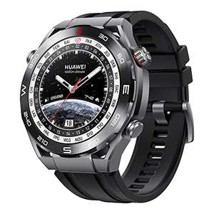 HUAWEI WATCH Ultimate Smart Watch - Zirconium Based Case & Sapphire Dial - Precision GPS & Advanced Diving Features - 46MM Black , with code