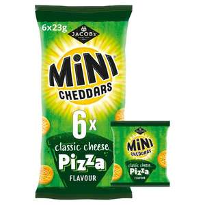6 pack Mini Cheddars Pizza or Burger flavour 79p Farmfoods Yardley