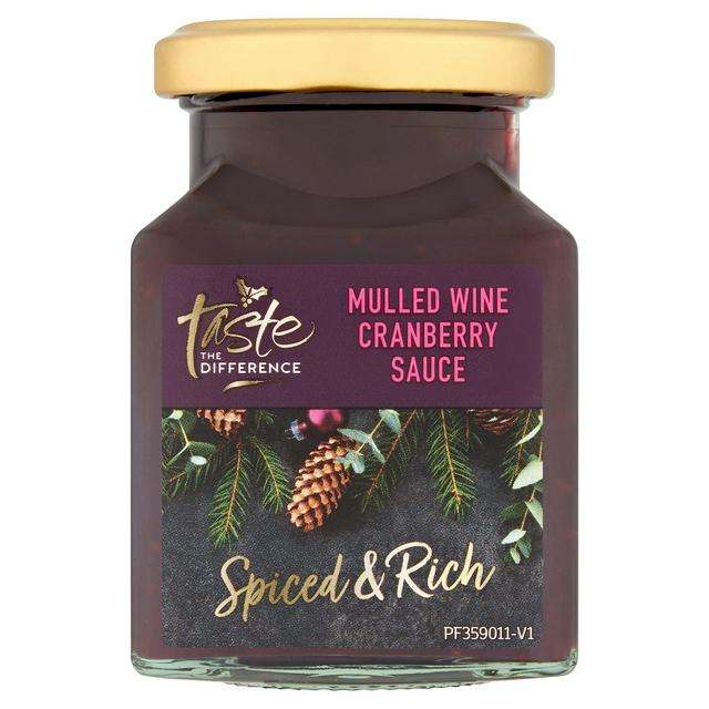 Sainsbury’s Taste The Difference Mulled Wine and Cranberry Sauce Exp 2024 - 17p @ Sainsbury's Solihull