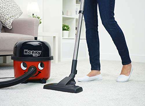 Used acceptable - Henry HVR 200-11 Bagged Cylinder Vacuum, 620 W, 9 Litres, Red, Black/Red [Energy Class A] -Amazon warehouse