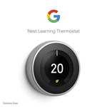 Google Nest Learning Thermostat 3rd Generation, Stainless Steel - £147.94 with voucher @ Amazon
