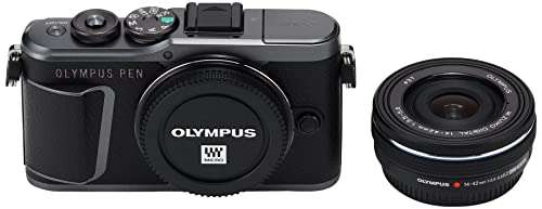 Olympus PEN E-PL10 Micro Four Thirds System Camera, 16 Megapixel, Image Stabilisation In Housing, Swivelling Monitor, 4K Video