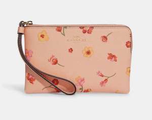 COACH Zip Wristlet With Mystical Floral coated canvas & leather - £29 @ Coach