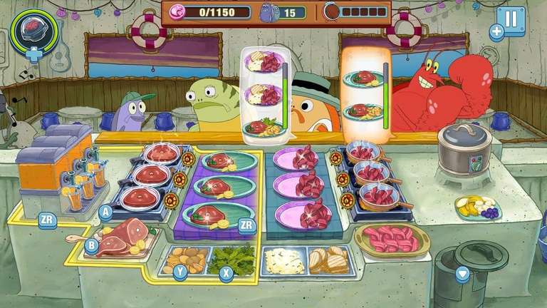 SpongeBob: Krusty Cook-Off Extra Krusty Ed (Nintendo Switch) - £14.99 @ Amazon