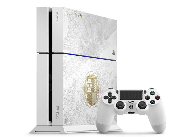 Playstation 4 Console, 500GB, Destiny The Taken King Edition White LE, Used Free C&C + 5 Year Warranty