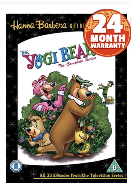 Yogi Bear - The Complete Series Used £3.50 Free Collection @ CEX