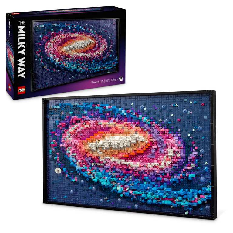 LEGO Art The Milky Way Galaxy Set 31212 (Discount at Checkout)