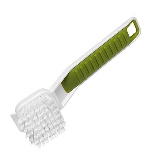 Addis Premium Soft Grip Washing Up Dish Brush With Scraper in White and Grey - £1.66 @ Amazon