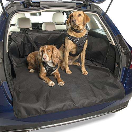 MuttStuff & Co Dog Car Boot Liner Protector Cover with (3-in-1) FREE Pet  Seat Belt With Promo & Voucher s/By Rymora Sports FBA