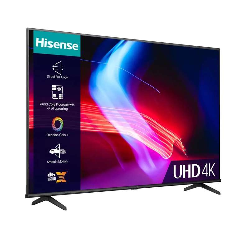 Hisense 70A6KTUK 70 Inch 4K UHD Smart TV + 5 Year Warranty