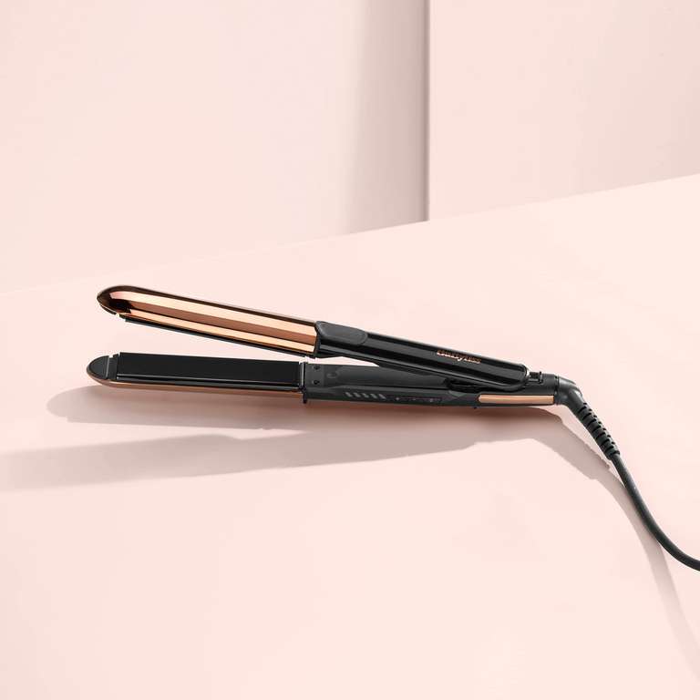 BaByliss Straight And Curl Brilliance Hair Straighteners And Curler