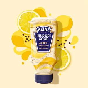 2 For £1 - Heinz (Seriously) Good Lemon & Black Pepper Mayonnaise are 2 For £1 @ Heron Foods