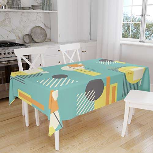 Bonamaison Kitchen Decoration, Tablecloth, 140cm x 160cm - £6.05 at Amazon