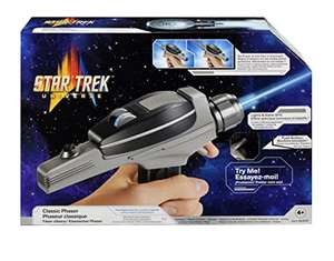Playmates Star Trek: The Original Series Phaser 1:1 Scale Prop Replica With Lights & Sounds