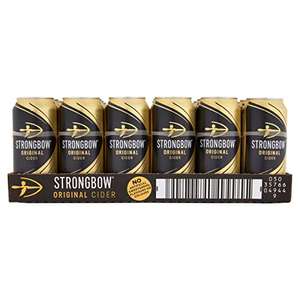Strongbow Original Cider 24 x 440ML Cans £16.07 at Amazon