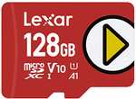 Lexar PLAY 128GB Micro SD Card, microSDXC UHS-I Card, Up To 150MB/s Read, TF Card Compatible-with Gaming Devices, Smartphones