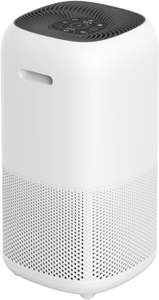 Amazon Basics Air Purifier, CADR 400m³/h, Large Room 48m² (516ft2) with True HEPA Activated Carbon Filter Removes 99.97% of Allergies