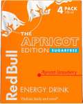 Red Bull Energy Drink Sugar Free Apricot Edition 250 ml x4