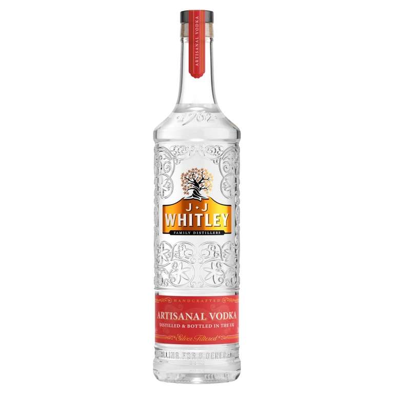 J.J Whitley Artisanal Vodka 1L 37.5%