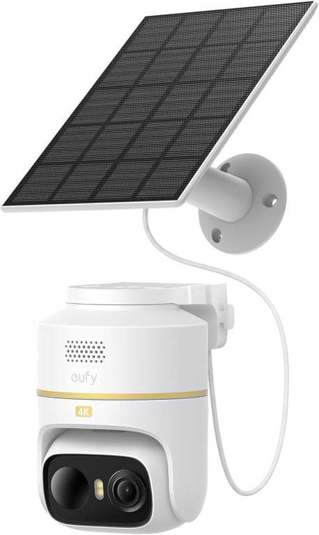 eufy Security eufyCam C37 4K Edition 2-Cam Kit, 360° Pan&Tilt, Solar Power 4K - Sold by AnkerDirect UK / FBA - Prime Exclusive