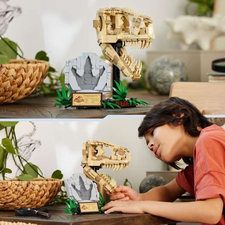 LEGO 76964 Jurassic World Dinosaur Fossils: T. rex Skull (Free C&C)