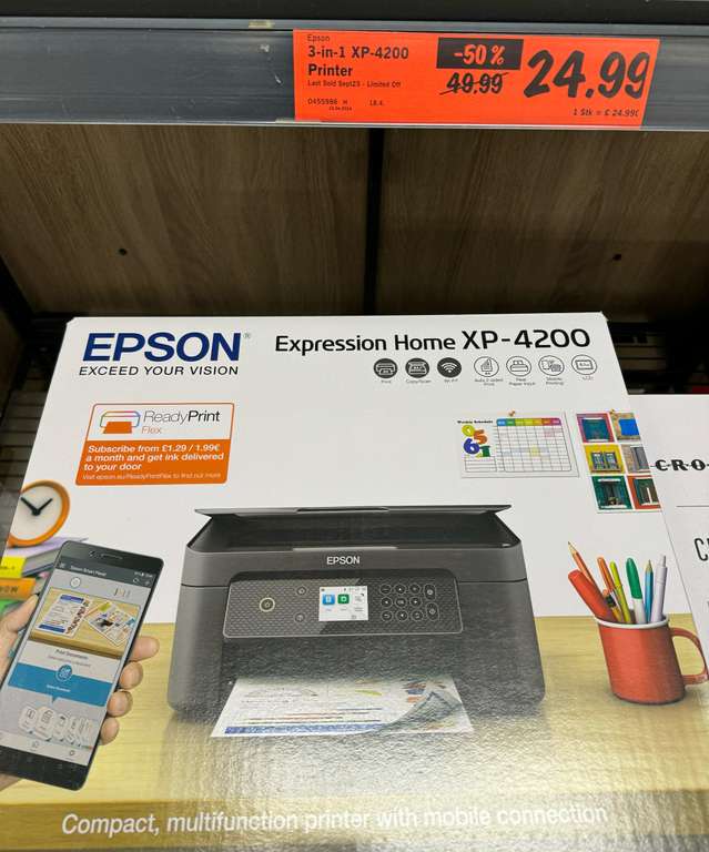 Epson Printer XP-4200 - Instore Liverpool