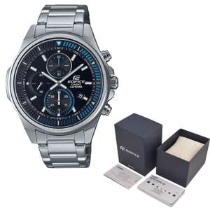 Men's Casio Edifice Watch [EFR-S572D-1AVUEF] - Sapphire Glass / 2 Years Warranty - £69.50 Delivered Using Code @ Chriselli