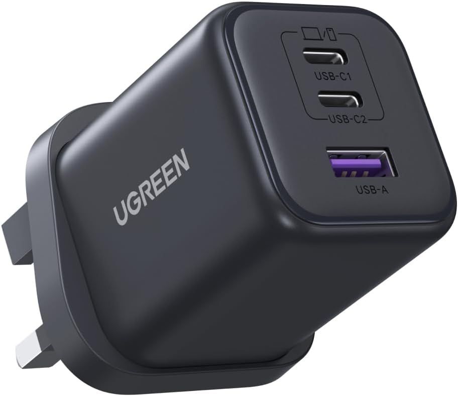 UGREEN USB C Charger Plug, 45W 3-Port USB Fast Charger Plug, USB C Charger With Voucher At Checkout Ugreen FBA