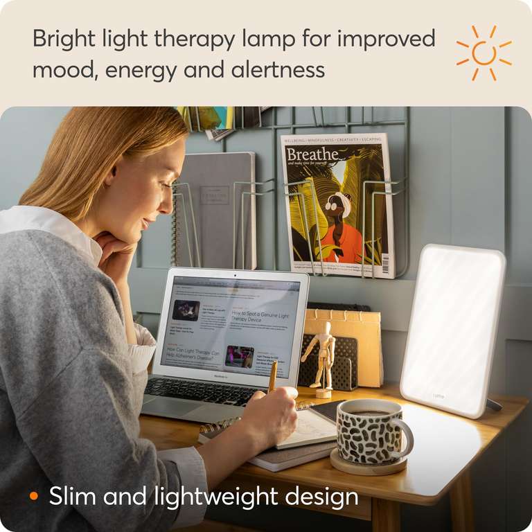 Lumie Vitamin L Slim SAD Light Therapy Box £66.49 at Amazon | hotukdeals