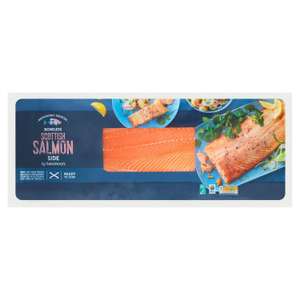 Sainsbury's Skin on ASC Scottish Salmon Fillet (approx. 900g) Nectar Price