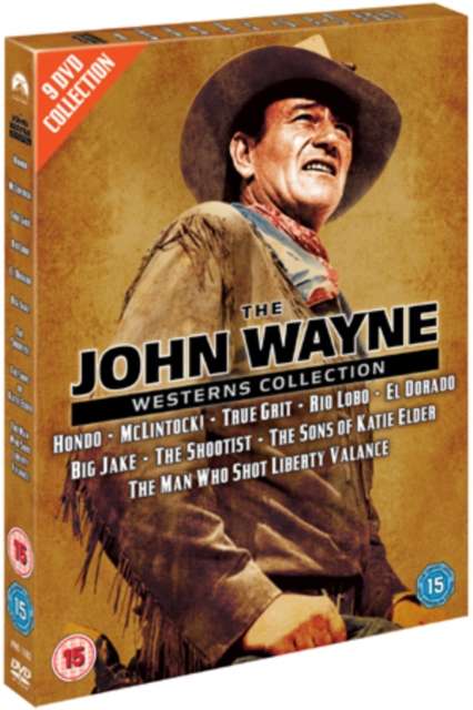 The John Wayne [9 Film] Westerns Collection DVD (Used) - £3.59 with codes @ World of Books