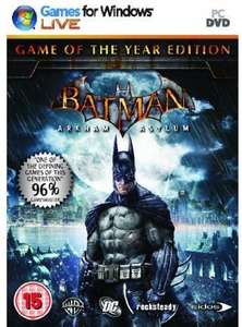 Batman : Arkham Asylum - Game of the Year Edition (PC/Steam)