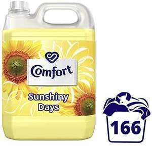Comfort Sunshiny Days All-day Odour Defence for Your Clothes Fabric Conditioner, 166 wash - £7 (£6.65 with Sub & Save) @ Amazon