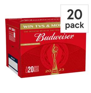 Budweiser 20X300ml Bottle - Clubcard Price