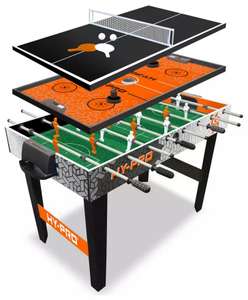 Hy-Pro 3 in 1 Multi Games Table - Free Click & Collect