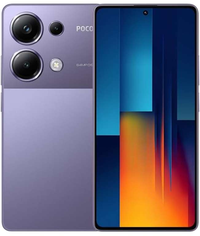 Xiaomi Poco M6 Pro 12 GB RAM 512 GB Purple (UK Version + 2 Years Warranty) Sold By Amazon EU